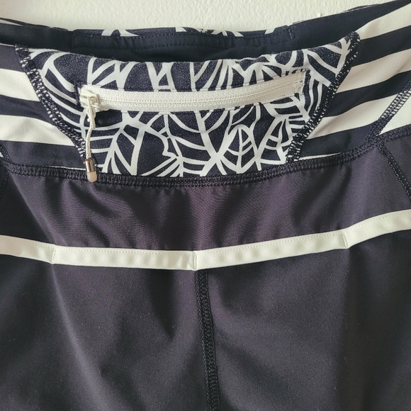 Lululemon Rare Run Speed Short *4-way Stretch Lined Size‎ 8 Black / Angel Wing - Picture 8 of 11